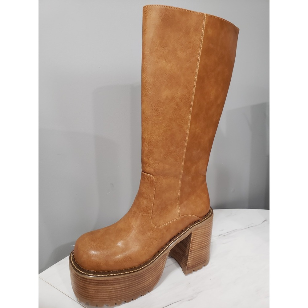 NEW NO BOX dELiA*s Delia's Vintage Soul Knee High Boots bratz y2k platform - Picture 2 of 10